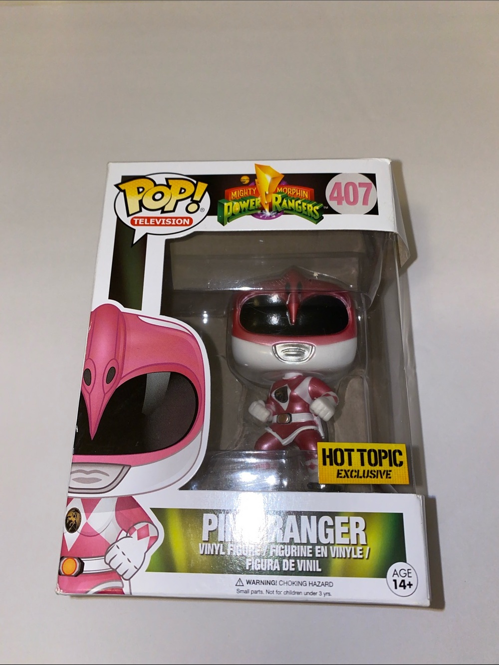 Pink Power Ranger Funko Pop 407